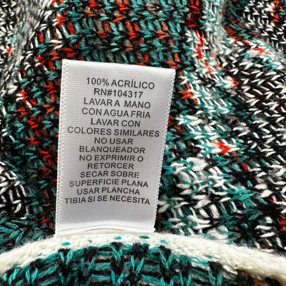 Allison Brittney Womens Cardigan Duster‎ Sweater Size XL Native Western Bohemian - Picture 7 of 7